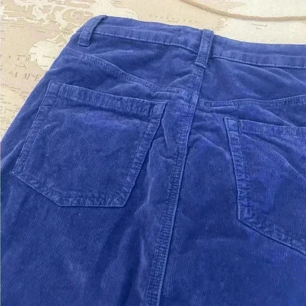 Free People WTF Bright Blue
Corduroy Skirt Size 25 - Picture 5 of 8